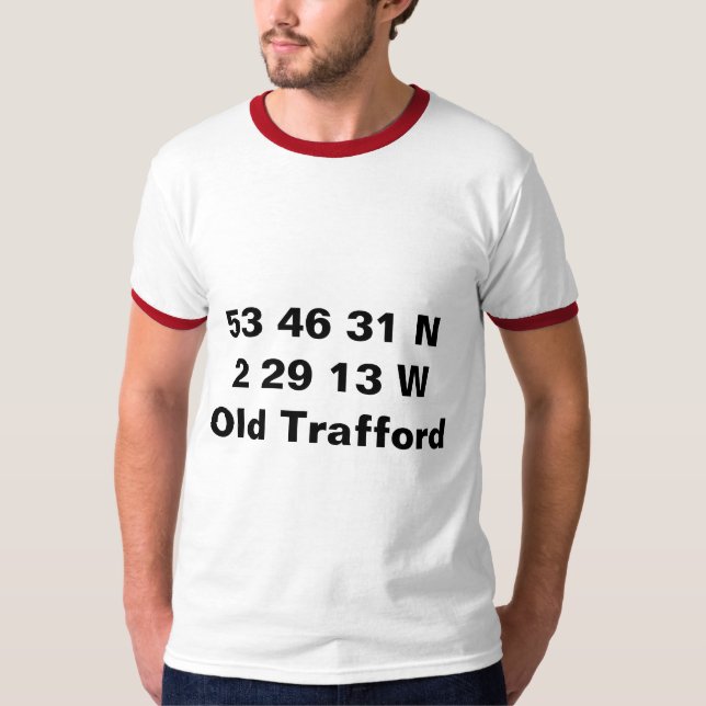 Old Trafford - Manchester United Coordinates Tee (Front)