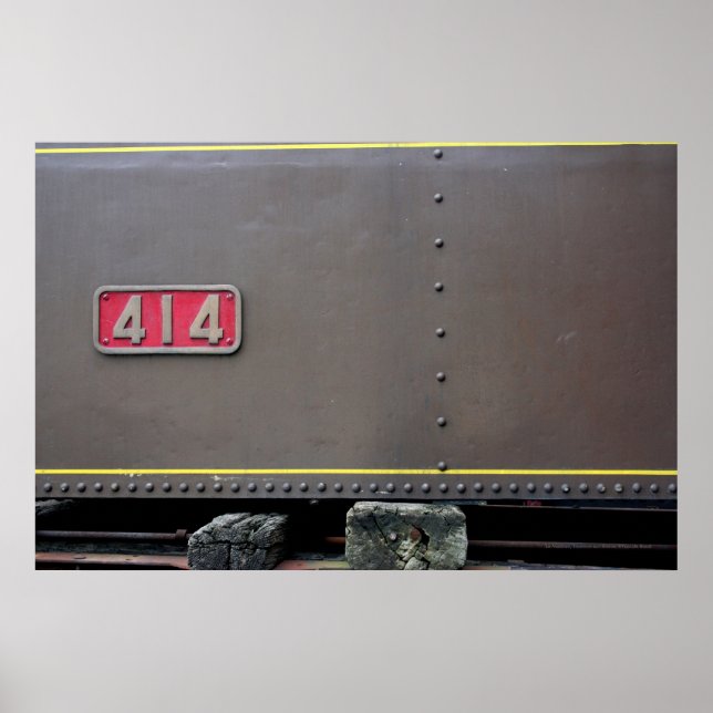 Old Train Mastrou I'm down for maintenance Poster (Front)