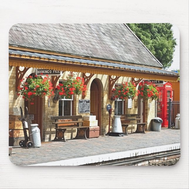 OLD TRAIN STATION   MOUSE MAT (Front)