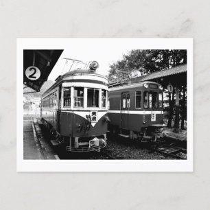 Old Train Station of Mino, Japan Postcard