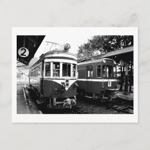 Old Train Station of Mino, Japan Postcard