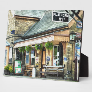 OLD TRAIN STATION PLAQUE