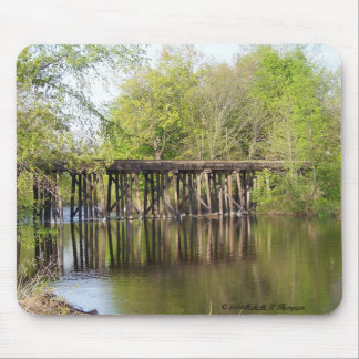 Old Train Trestle Mousepad