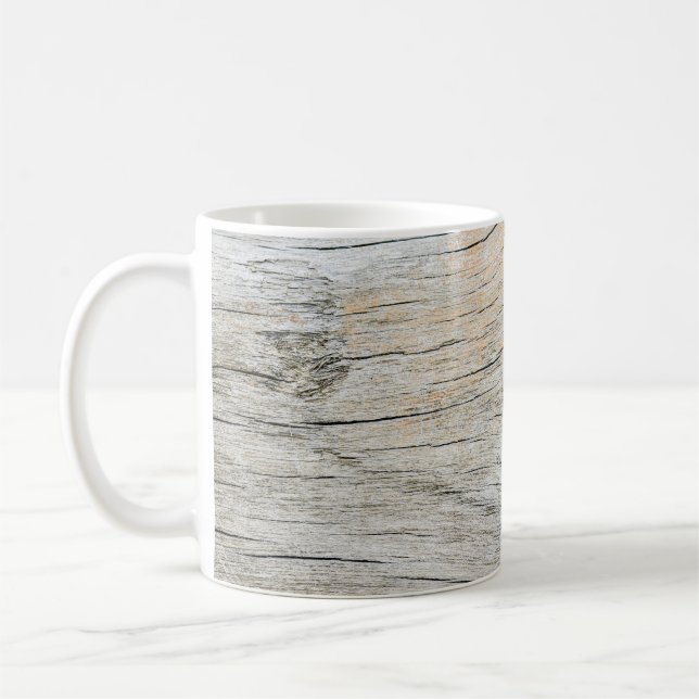 Old Tree Abstract Pattern Coffee Mug (Left)