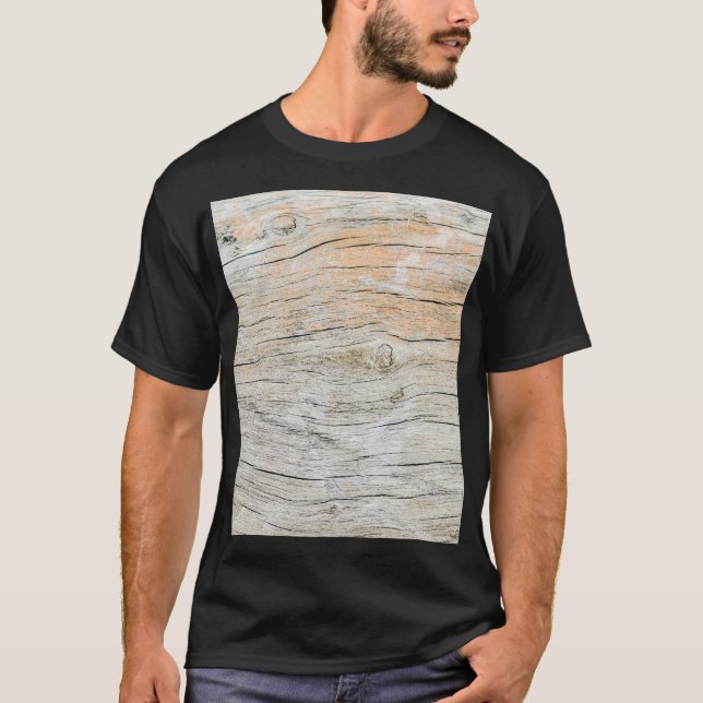 Old Tree Abstract Pattern T-Shirt (Front)