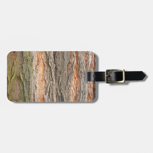 old tree luggage tag (Front Horizontal)