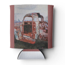 Old truck can cooler