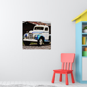 Old Truck Photographic Poster Art