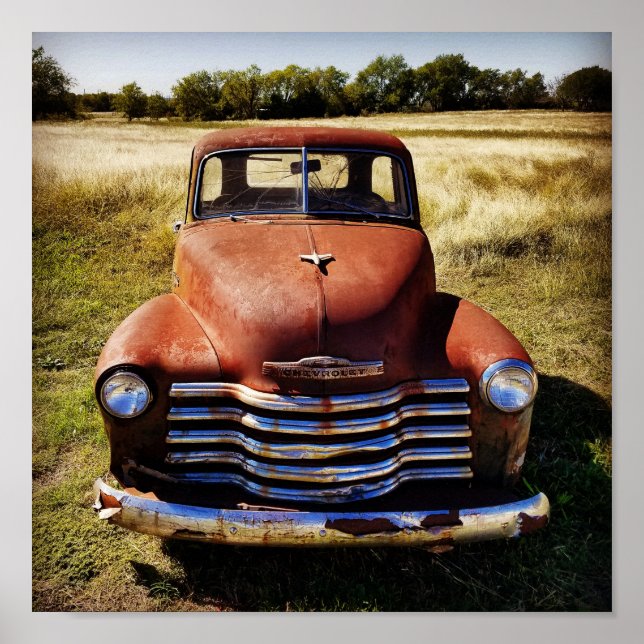Old Truck Poster (Front)