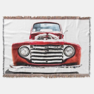 Old Truck Throw Blanket