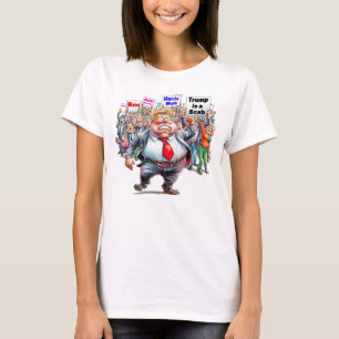 Old Trump is a Weird Anti Woman Scab Felon T-Shirt