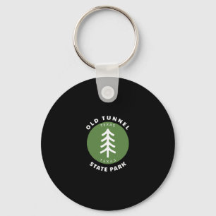 Old Tunnel State Park Texas Tx Tree Vacation Souve Key Ring