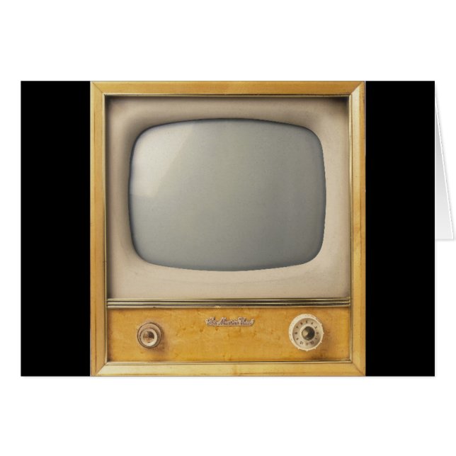 Old TV (Front Horizontal)