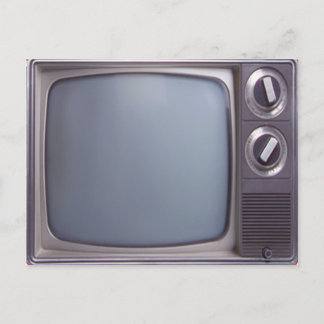 Old TV Postcard
