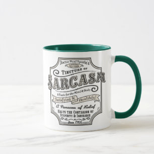 Old Tyme Sarcasm Mug