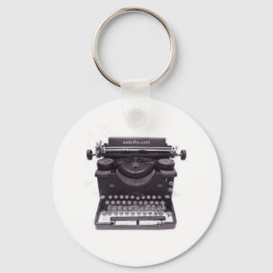 OLD TYPEWRITER KEY RING