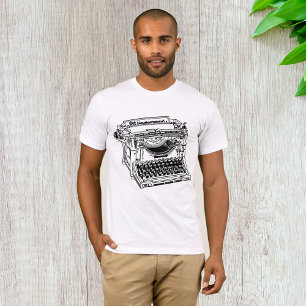 Old Typewriter Mens T-Shirt