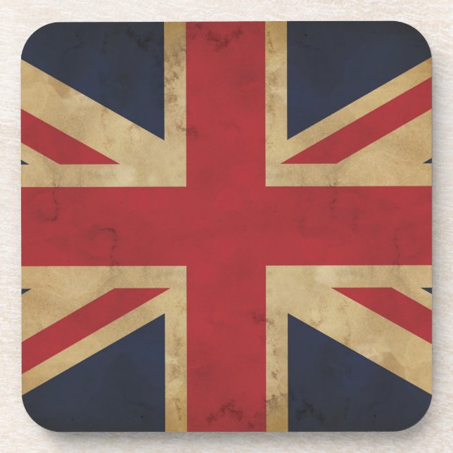 Old Union Jack Set of 6 Coasters (Front)