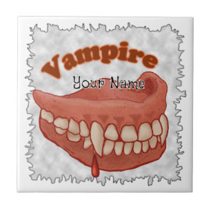Old Vampire Teeth Tile