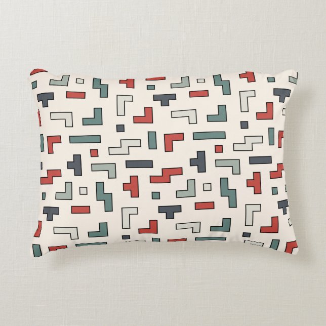 Old video game square seamless pattern,background  decorative cushion (Front)