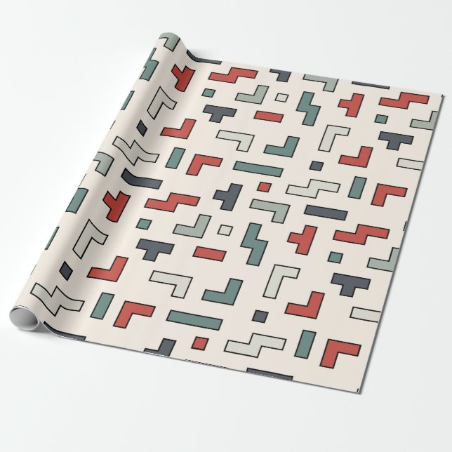 Old video game square seamless pattern,background  wrapping paper (Unrolled)