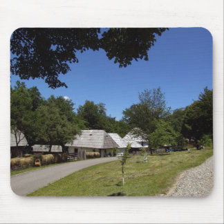 Old village in Romania Mouse Mat