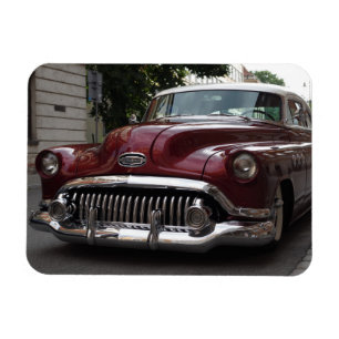Old vintage car - magnet