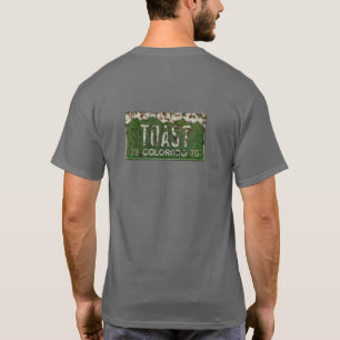 Old Vintage Colorado License PlateTruck  Shirt