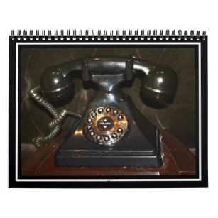 Old Vintage Dial-up Phone Calendar