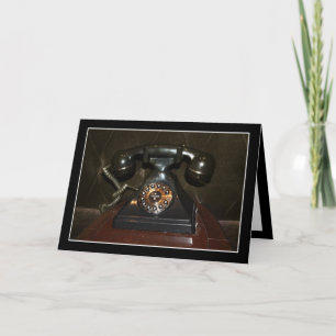 Old Vintage Dial-up Phone Card