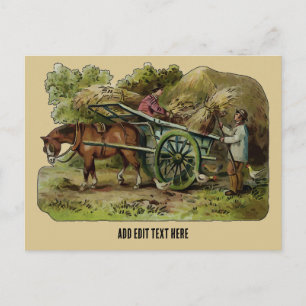 Old Vintage Farm, Edit Text Card