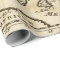 Old Vintage map party wrapping paper