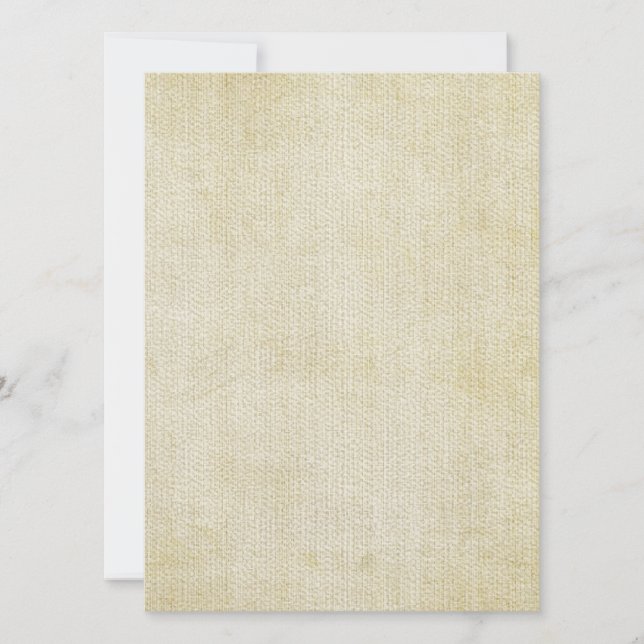 Old Vintage Paper Background Invitation (Front)