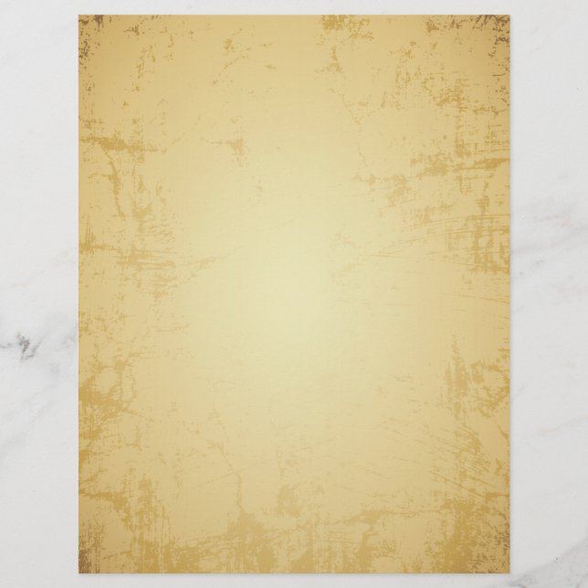 Old Vintage Parchment Look Paper (Front)