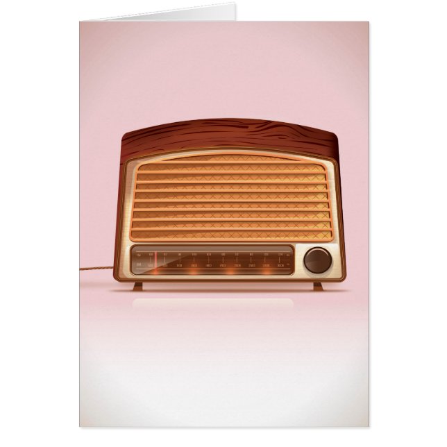 Old vintage retro Radio planyer (Front)