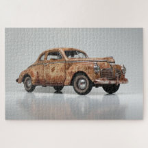 Old Vintage Rusty Barn Find Car Automobile