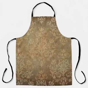Old vintage wallpaper. grunge backgroundwallpaper, apron