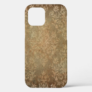 Old vintage wallpaper. grunge backgroundwallpaper, iPhone 12 case