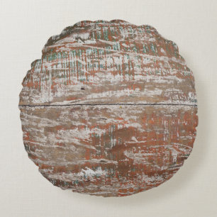 Old vintage wood texture backgroundabstract, home round cushion