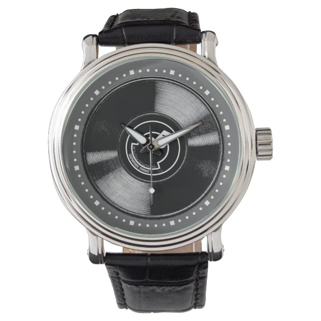 Old Vinyl Record Watch (Front)