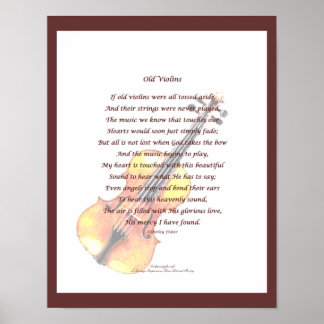 Old Violins Poster