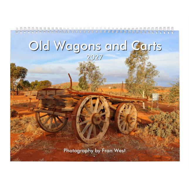 Old Wagons and Carts 2027 Calendar (Cover)