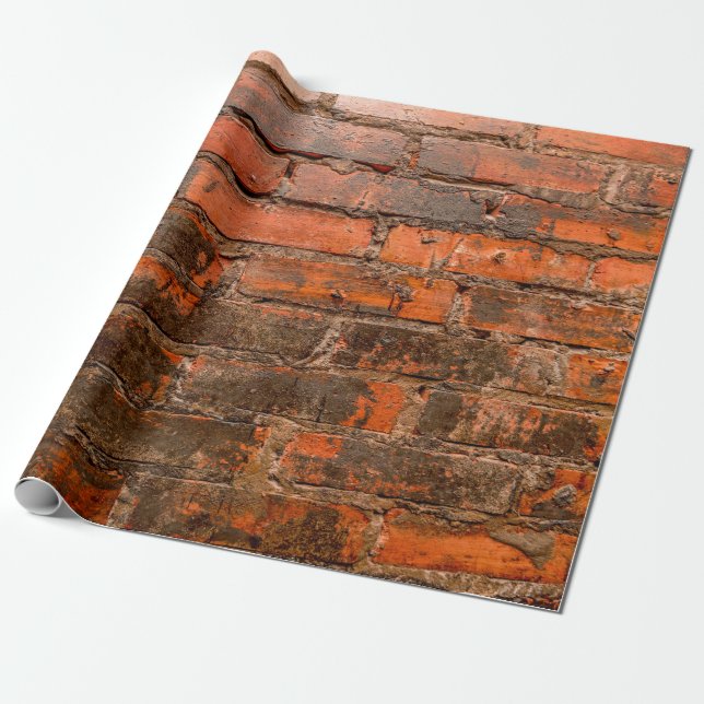 Old wall of stone bricksabstract, aged, ancient, a wrapping paper (Unrolled)