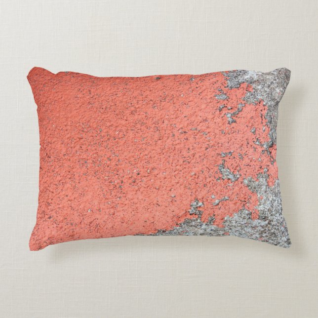 Old wall textureabstract, aged, aging, ancient, an decorative cushion (Front)