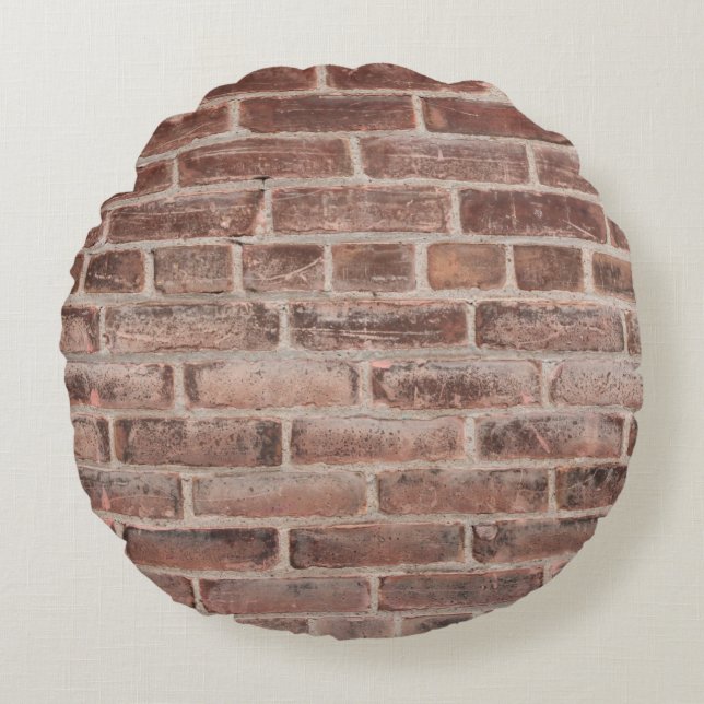 Old Wall Texturewall, abstract, aged, architecture Round Cushion (Front)