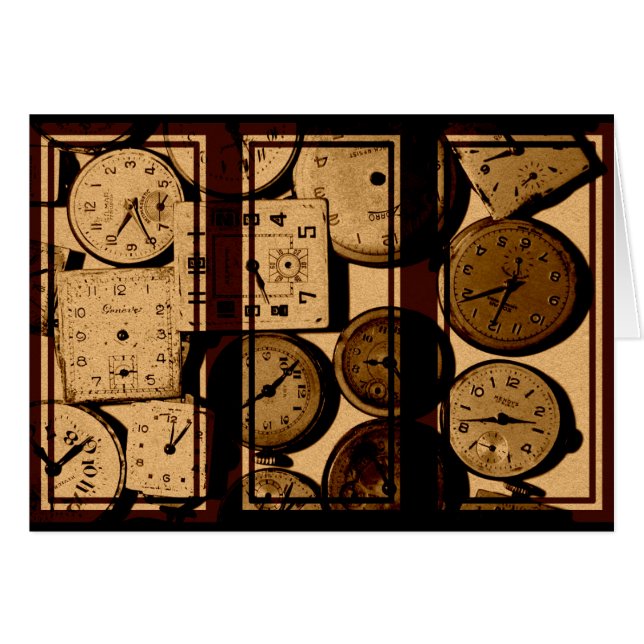 Old Watch Triptych (Front Horizontal)