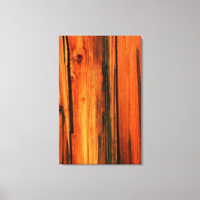 old weathered barn board canvas print (Front)