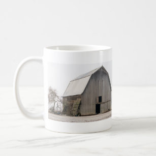 Old Weathered Country Barn Photo Coffee Mug