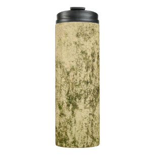 Old weathered retro vintage dark rusted grungy rou thermal tumbler