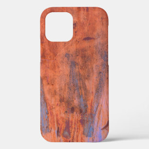 Old weathered rusty textureabstract, aged, aging, iPhone 12 case